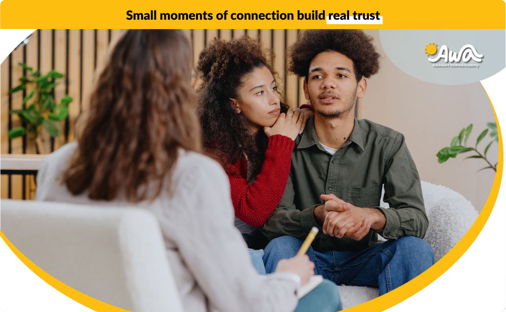Small moments of connection build real trust